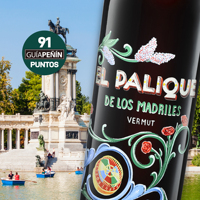 Fabriqué en Espagne EL PALIQUE DE LOS MADRILES Vermouth 750ml Servir avec une barre chocolatée Goût sucré Vermouth espagnol