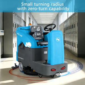 New Mini Hippo Industrial Commercial Floor Cleaning Equipment PC100 Vacuum <b>Cleaner</b> Double Brush <b>Washing</b> <b>Machine</b> Burnishing Super - Product Image 2