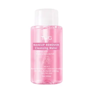 TWG Private Label Makeup Cleanser Water with Pump Head Natural Micellar Water Makeup Remover Water Amino Acid Makeup Remover