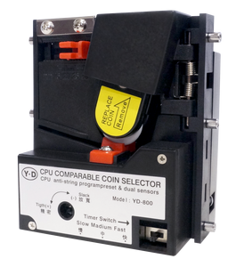 Selector de Monedas de Acero Personalizable de Alta Precisión para Máquinas Expendedoras/Juegos de Arcade, Anti-Atascos, Voltaje Amplio 110V-220V - Product Image 1