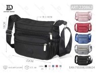 Borsa a Tracolla da Donna in Tessuto Composito con Chiusura a Zip e Cinghia Singola per Uso Quotidiano in Tutte le Stagioni - Product Image 1