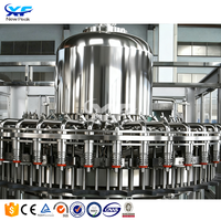 Offre Spéciale entièrement automatique multifonctionnel 500ml liquide jus d'orange limonade eau bouteille en plastique capsulage Machine Machine de remplissage