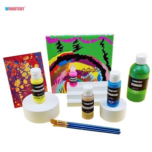 Hot Bán Trường Dự Án Nghệ Thuật Sơn 20 Phong Phú Sắc Tố Màu Sắc 59Ml Acrylic Sơn Set Cho Trẻ Em Tự Làm Sơn - Product Image 6