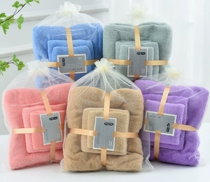 Lot de Serviettes de Bain en Microfibre Haute Qualité, Nouveauté Jetable en Polaire Corail pour Adultes et Bébés, Serviettes en Polyester en Gros pour Usage Domestique - Product Image 5
