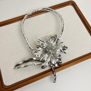 <span class=keywords><strong>SUZURAN</strong></span> สร้อยคอโลหะขนาดใหญ่สำหรับผู้หญิง - Product Image 5