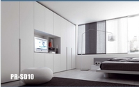 Armoire-penderie convertible Prima Modern Wood, extensible, assemblée, durable, écologique, gain de place, meubles pour la maison