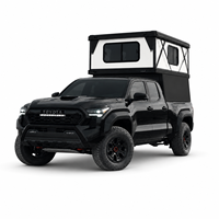 Camper de camion à coque composite haute résistance, directement de l'usine, compatible avec Toyota Tacoma 5 pieds de large, camping-car tout-terrain escamotable 2026