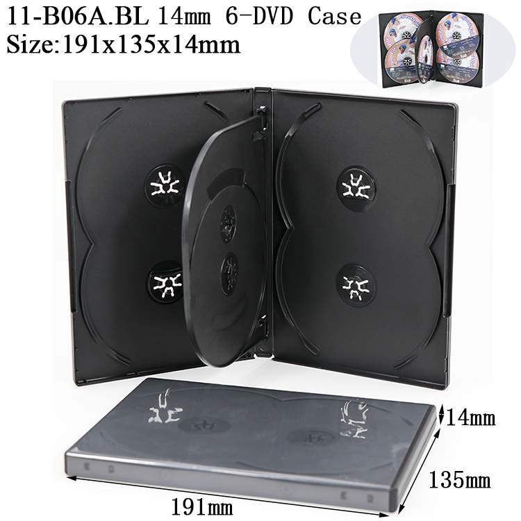 B06:14mm 6-DVD Black