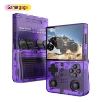 R40XX Pro Max Handheld-Spielkonsole 4,2 Zoll Tragbarer Retro-Klassiker Videospiel-WLAN-Player 1GB RAM 128GB ROM 4500mAh Akku