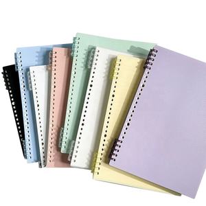 Op maat gedrukt kunstpapier hardcover notitieboek waterdicht A4/A5 spiraal gebonden 100 vellen voor studenten dagboek oefening notities maken - Product Image 1