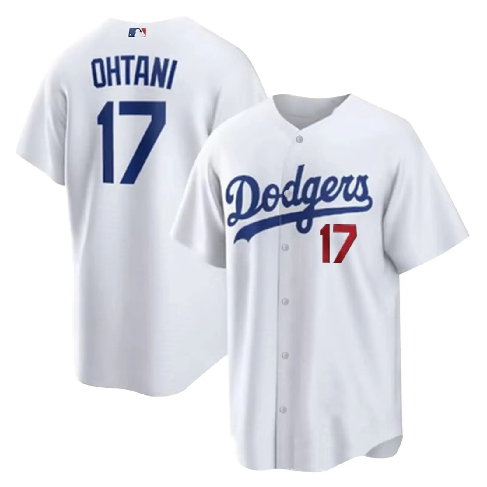 Ohtani 2024 Herren Damen Jugend Los Angeles 17 Shohei Ohtani Dodgers Baseballtrikot genäht S-5XL