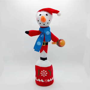 Peluche Cactus Musical Électrique Chantant et Dansant en Coton PP, Poupée Douce Créative pour Enfants D007, <span class=keywords><strong>Sac</strong></span> OPP - Product Image 3