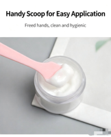 Spatules cosmétiques en plastique, grattoir, brosse plate pour mélanger les crèmes et masques faciaux, outil de beauté pour le soin de la peau et le maquillage