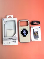 Coque de protection haute technologie pour iPhone 17 Pro Max avec enregistrement sans fil HD, fonction selfie et prévisualisation en temps réel des commentaires pour iPhone 18 Pro