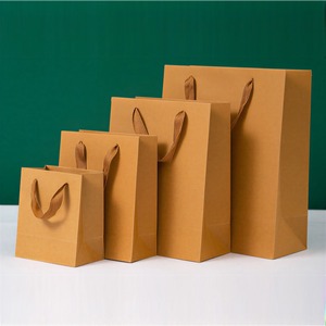Vente flash : sacs en papier de luxe personnalisés, sacs en papier pour restaurant, sacs en papier recyclables pour emporter, sacs en papier pour aliments - Product Image 1
