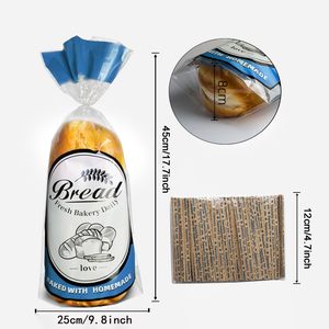 Bolsas Transparentes Impermeables para <span class=keywords><strong>Pan</strong></span>, con Base Reforzada <span class=keywords><strong>de</strong></span> CPP <span class=keywords><strong>de</strong></span> Grado Alimenticio, para Empacar Panadería, con Logotipo Personalizado para <span class=keywords><strong>Pan</strong></span> Casero - Product Image 5