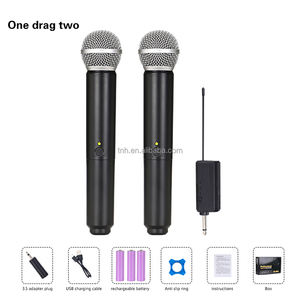 TNH UM-S58 professionale Wireless palmare microfono Plug and Play intelligente riduzione del rumore per KTV Stage Performance - Product Image 6