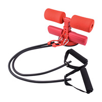 Appareil d'assistance à la traction unisexe personnalisable BinYao, modèle BY-304, en PVC, avec pédale pour sit-ups et corde de traction pour exercices abdominaux