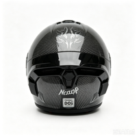 Nouveau casque de moto ABS à visière relevable, style sport racing, conception personnalisée OEM