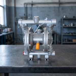 Bomba Neumática de Diafragma de Acero Inoxidable de Alta Presión Autocebante para Uso Industrial con Caudal de 135 L/min - Product Image 2