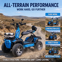 Scooter électrique tout-terrain 12000W, 4 roues, ATV électrique, quad pour la plage, la montagne et l'escalade