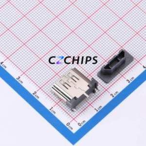 HC-HDMI0019L-006D HDMI Connector SMD Connector ( Connector Type: HDMI-A )( Gender: Female )( Total Number of PINs: 19P ) - Product Image 2