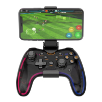 Manette de jeu Mobile sans fil Rgb Light Support Console de jeu Ps4 /Ns