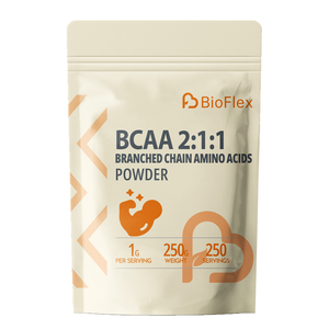 <span class=keywords><strong>BCAA</strong></span> 2:1:1 Aminoácidos de Cadena Ramificada en Polvo, Recuperación Muscular Deportiva, Natural <span class=keywords><strong>para</strong></span> Adultos, No Apto <span class=keywords><strong>para</strong></span> Mujeres Embarazadas, 250g - Product Image 1