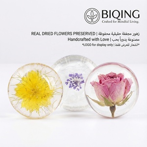 Jabón Floral Artesanal de Lujo con Flores Reales Preservadas, Jabón Transparente de Glicerina para Spa, Cuidado de la Piel, Recuerdo, Caja de Regalo, Venta al por Mayor - Product Image 4