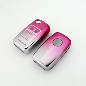 <span class=keywords><strong>2025</strong></span> thiết kế mới mềm ingradient TPU màu hồng màu xám xe từ xa chính Bìa Bag Shell trường hợp phụ kiện cho <span class=keywords><strong>VW</strong></span> DAS tự động <span class=keywords><strong>Jetta</strong></span> Skoda - Product Image 2