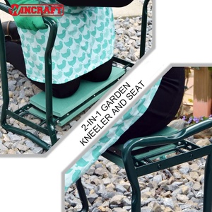 Genouillère et siège de jardin <span class=keywords><strong>Tabouret</strong></span> de jardin pliable pour s'agenouiller <span class=keywords><strong>assis</strong></span> pour prévenir les douleurs dorsales au genou 2-en-1 Genouillère et siège de jardin - Product Image 6