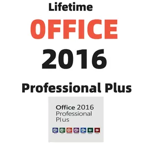 Genuine Office 2016 Professional Plus Digital Key Operating System Off 2016 Pro Plus License Key 2016PP Pc Send By Email