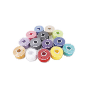 Bobinas de Plástico Tbone con Hilo, 25 Colores, Piezas Duraderas para Máquinas de Coser, para Procesamiento de Prendas - Product Image 1