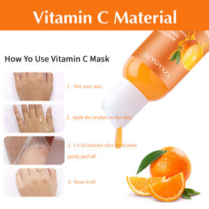 OEM ODM vücut bakımı güzellik ating kaldırma ölü cilt aydınlatma beyazlatma <span class=keywords><strong>C</strong></span> vitamini turuncu soyma losyon yüz kremi için - Product Image 3