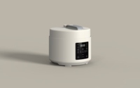 Autocuiseur Électrique Intelligent Programmable 900W 4L avec Minuteur Préprogrammable 24H et Maintien au Chaud Automatique, Panneau Tactile LED – Commande en Gros