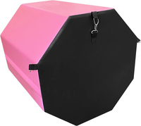 Colchoneta octogonal de espuma de PVC para gimnasia, entrenamiento de giros, flexiones y saltos.