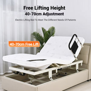 <span class=keywords><strong>Lit</strong></span> de soins électrique multifonction à usage domestique pour les personnes handicapées et les personnes âgées, y compris les fonctions de levage du dos, de levage des jambes et de rotation - Product Image 2