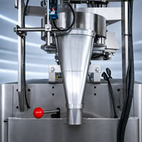Machine d'emballage verticale DEEPACK PLC à scellage 4 côtés, équipement électrique de scellage de sachets en aluminium pour sachets de thé, sauces