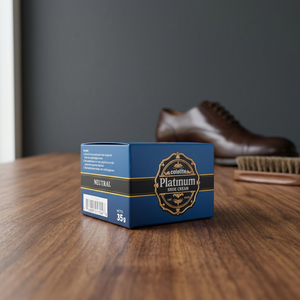 Cire à chaussures instantanée Cololite Platinum Metal Tin, crème d'entretien pour cuir, couleur marron noir neutre, baume à chaussures, cire à polir - Product Image 3