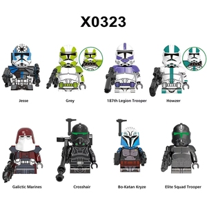 Mini <span class=keywords><strong>Star</strong></span> Science Fiction Desert XH1629 1630 X0323 X0333 Figuras de Bloques de Construcción, Ladrillos de Juguete de la Guerra de las Galaxias - Product Image 1