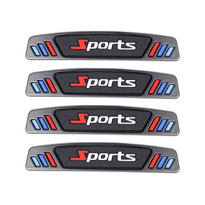 Yeni Gelen Kişiselleştirilmiş Spor Tarzı Araba Kapı Tampon Şeridi Kalınlaştırılmış PVC Kapı Kolu Koruyucu Etiketler Araçlar - Product Image 1