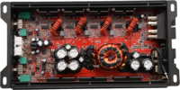 Amplificateur de voiture à gamme complète 4 canaux 100W * 4CH Mini amplificateur audio numérique Mosfet de classe D pour voiture