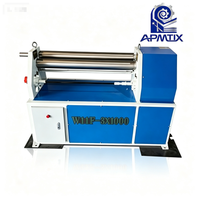 Cintreuse manuelle asymétrique à 3 rouleaux Small Power W11F 3*1000 avec formage des extrémités pour le formage de tubes en acier au carbone de haute précision