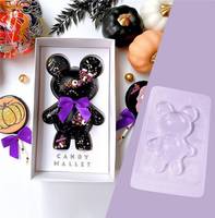 3 Stks/zak Plastic 3D Beer Chocolade Schimmel Bakken Decoratie Accessoires Cake Decorating Gereedschap