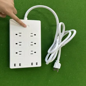 Amazon Stype 6 presa presa di potere con dispositivo di protezione da sovratensione 4 Usb protezione da sovratensione Power Strip estensione al venditore nuovo 2 anni