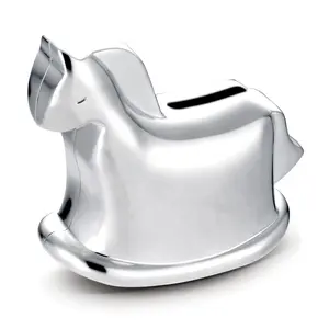 <span class=keywords><strong>Tirelire</strong></span> de <span class=keywords><strong>cheval</strong></span> plaqué argent au design mignon <span class=keywords><strong>Tirelire</strong></span> en métal pour enfants <span class=keywords><strong>Tirelire</strong></span> de <span class=keywords><strong>cheval</strong></span> pour bébé Cadeaux cadeau de douche - Product Image 1