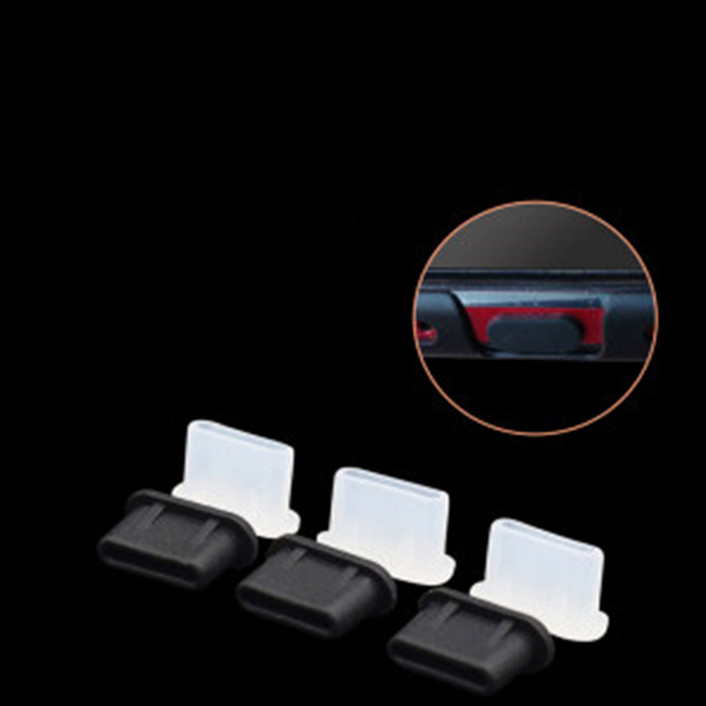 Custom Wholesale Input Micro Anti Port Type-c B TPU Soft Glue Transparent Plug Covers Usb Dust Cover for Smartphone/PC