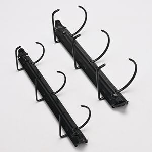 美国市场哑光黑色三环斜式活页夹机制 |   用于信纸尺寸活页夹的钢制三孔环形夹五金件，批量 OEM 美国 - Product Image 5