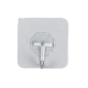 Paquete de 10 ganchos resistentes, transparentes, sin necesidad de taladrar, para colgar ropa en la pared, ganchos impermeables - Product Image 1