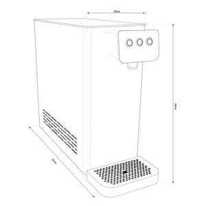 Osmo tươi 3 chiều trực tiếp thẩm thấu ngược nước mát - Product Image 2